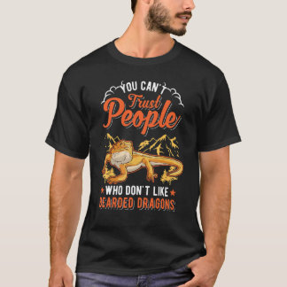 Camiseta Você não pode confiar em Pessoas que não gostam de
