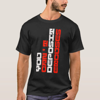 Camiseta Você Não Pode Depositar Desculpas Motivacional Pos