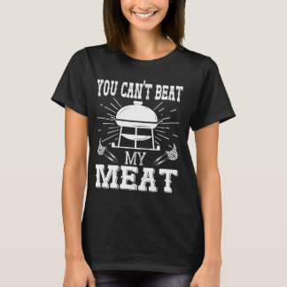 Camiseta Você não pode derrotar meu CHURRASCO de carne chif