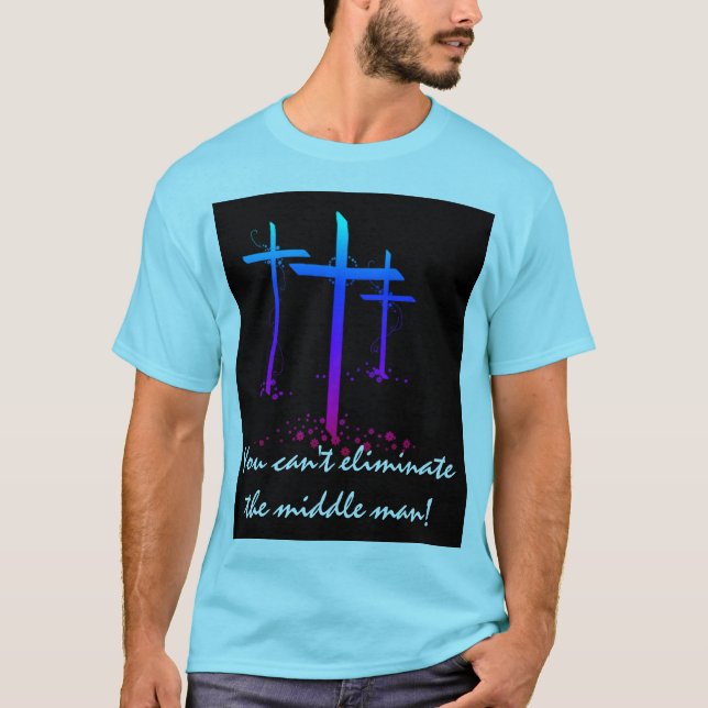 CAMISETA VOCÊ NÃO PODE ELIMINAR O HOMEM MÉDIO (Frente)