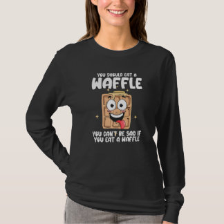 Camiseta Você Não Pode Estar Triste Se Você Come Um Café da