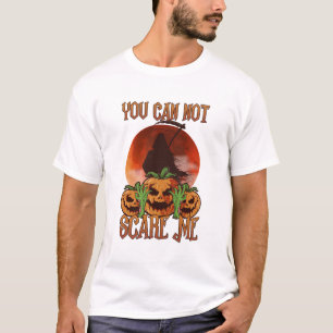 Camiseta Você Não Pode Me Assustar Ceifador Lua de Sangue A