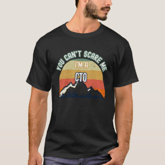 Camiseta Você não pode me assustar Eu sou um Cto