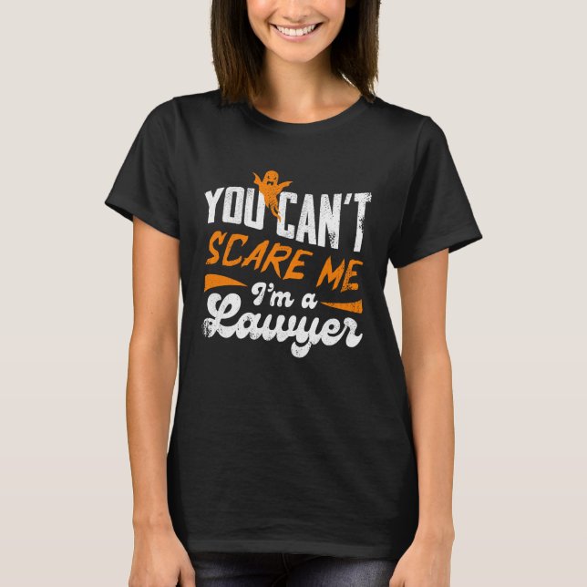 Camiseta Você Não Pode Me Assustar Eu Sou um Presente de Ad (Frente)
