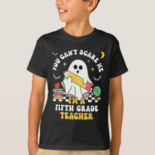 Camiseta Você não pode me assustar, eu sou um professor do 
