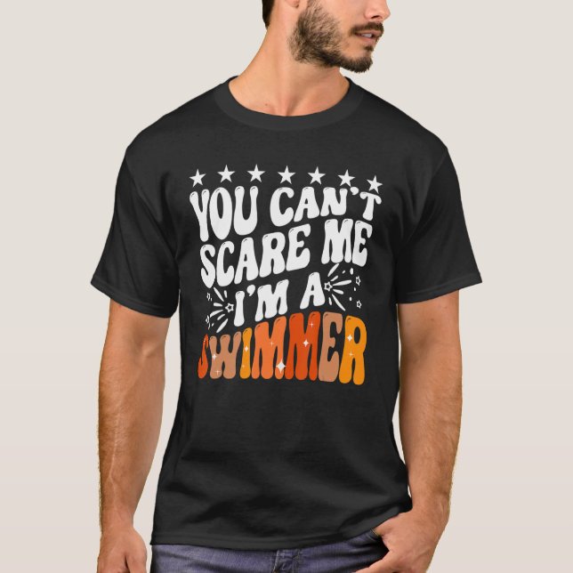 Camiseta Você não pode me assustar Eu sou uma competição de (Frente)