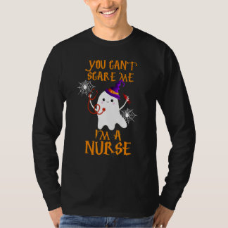 Camiseta Você Não Pode Me Assustar Eu Sou Uma Enfermeira Ha