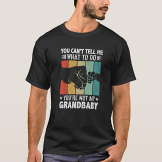 Camiseta Você não pode me dizer o que fazer Você não é meu