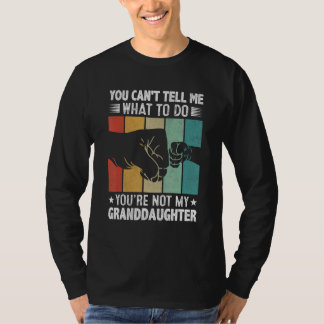 Camiseta Você não pode me dizer o que fazer Você não é meu 
