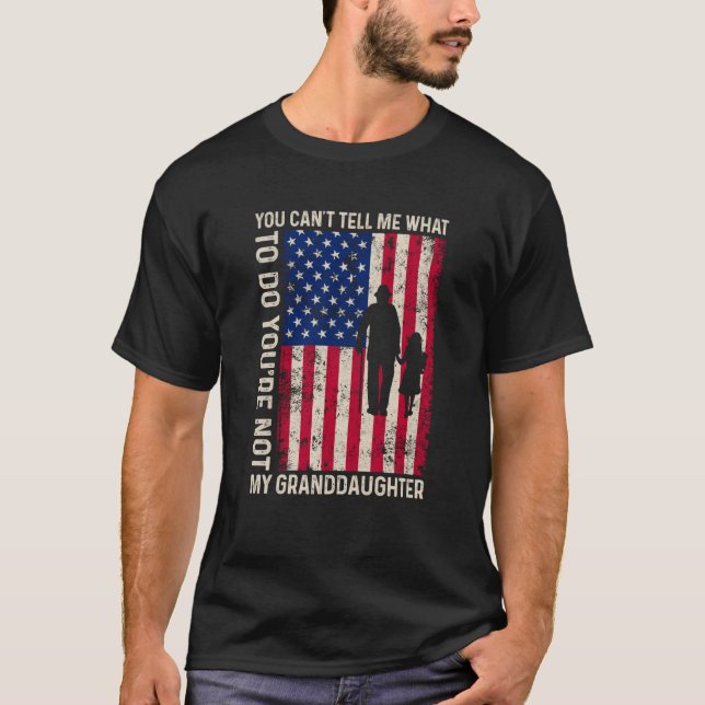 Camiseta Você não pode me dizer o que fazer Você não é minh (Frente)