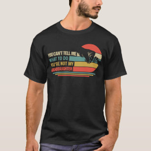 Camiseta Você não pode me dizer o que fazer Você não é minh