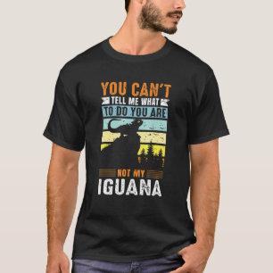 Camiseta Você não pode me dizer o que fazer você não é minh