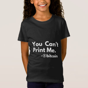 Camiseta você não pode me IMPRESSÃO