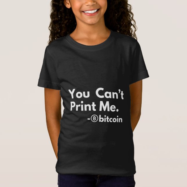Camiseta você não pode me IMPRESSÃO (Frente)