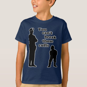 Camiseta Você não pode quebrar aqueles punhos