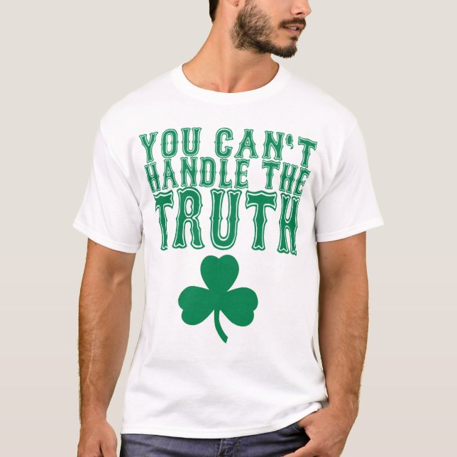 Camiseta Você não pode segurar o t-shirt da verdade (Frente)