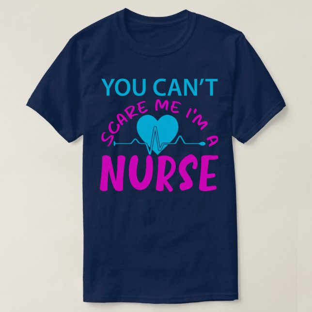 Camiseta Você não pode ser enfermeira (Frente do Design)