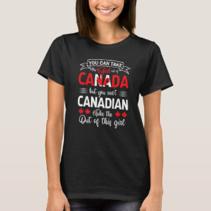 Camiseta Você Não Pode Tirar O Canadiano Da Folha Do Mapead