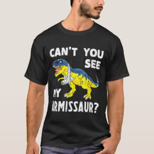 Camiseta Você não pode ver meu Armissaur, Engraçado, ferime