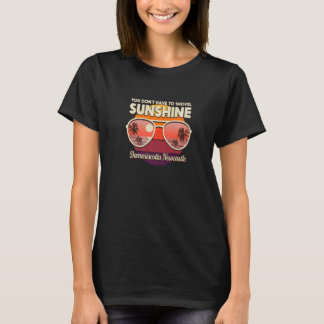 Camiseta Você Não Precisa Remover a Luz do Sol Damariscotta