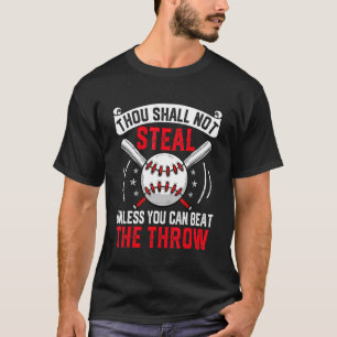 Camiseta Você Não Rouba A Menos Que Consiga Bater No Lançam