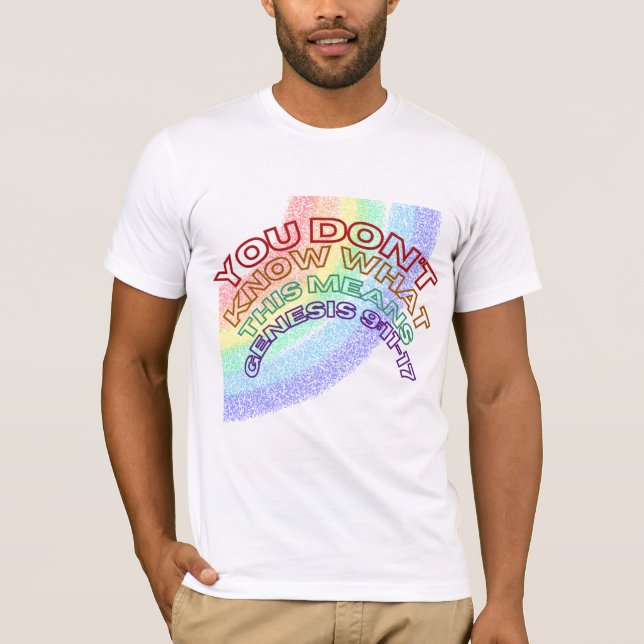 CAMISETA VOCÊ NÃO SABE O QUE ISSO SIGNIFICA, SCRIPTURE RB (Frente)