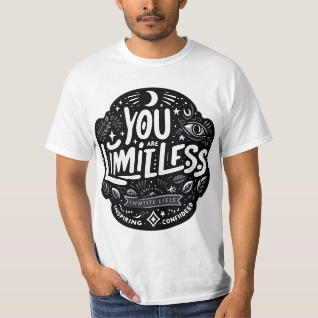 Camiseta Você Não Tem Limitação - Capacita Motivacional (Frente)