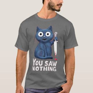 Camiseta você não viu nada