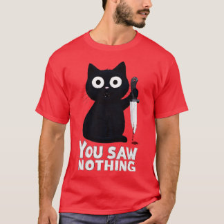 Camiseta você não viu nada 1