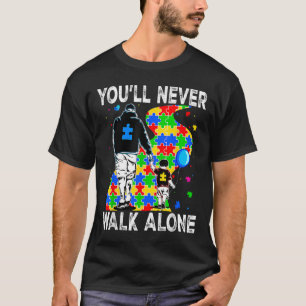 Camiseta Você Nunca Apoiará Autismo Crianças Auti