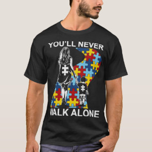 Camiseta Você nunca caminhará sozinho