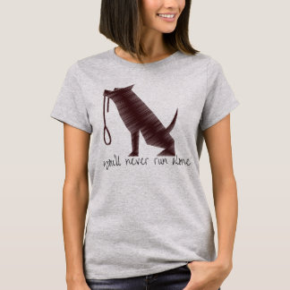 Camiseta Você nunca funcionará apenas - o T do desempenho