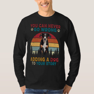 Camiseta Você Nunca Pode Ir Errado Adicionar A Histórias Um