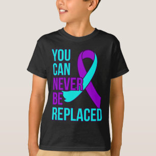 Camiseta Você nunca poderá ser substituído por Suicídio Sen