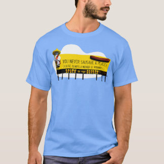 Camiseta Você Nunca Salsicha Um Lugar