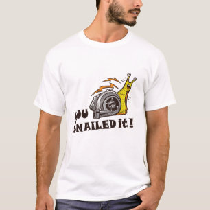 Camiseta Você o prendeu bem