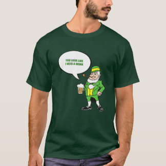 CAMISETA VOCÊ OLHA COMO EU PRECISO UMA BEBIDA