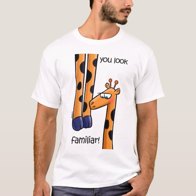 Camiseta Você olha familiar! (Frente)