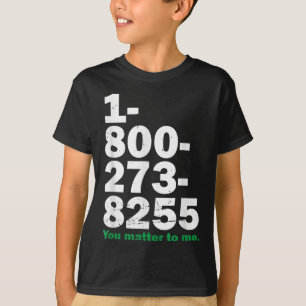 Camiseta Você para mim - Consciência da saúde mental