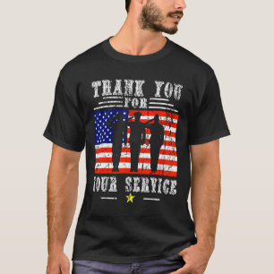 Camiseta Você Para Seus Serviços Patriótico - Dia Dos Veter