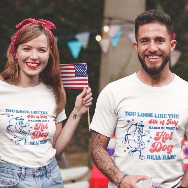 Camiseta Você parece o 4 de julho (Criador carregado)