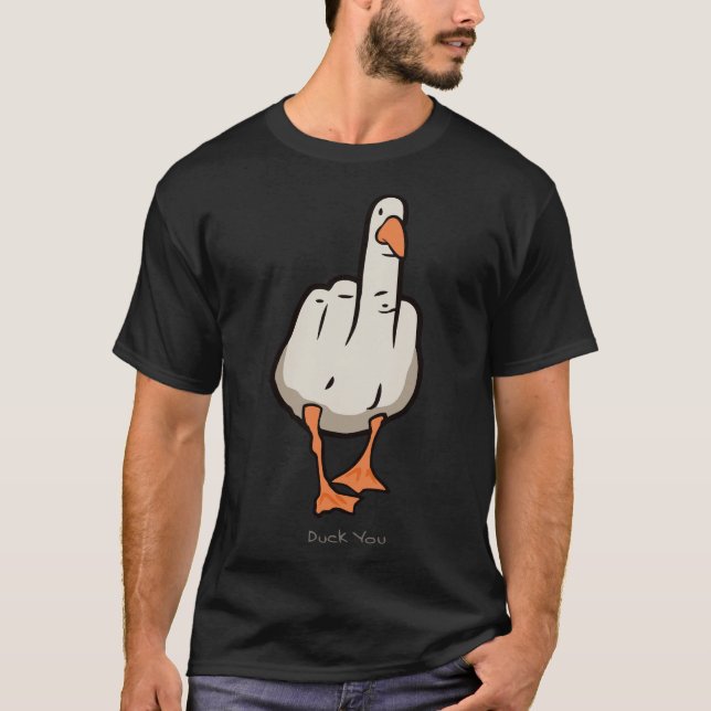 Camiseta Você Pato Humor Divertido Frases (Frente)