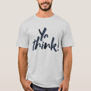 Camiseta Você pensa! Literatura de moto com atitude.