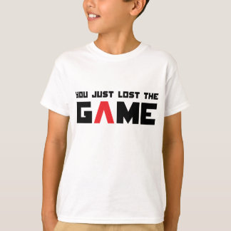 Camiseta Você perdeu o jogo