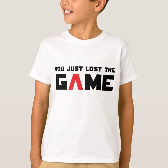 Camiseta Você perdeu o jogo (Frente)