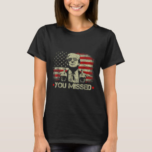 Camiseta Você Perdeu Trump 2024 American Flag