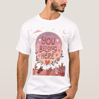 Camiseta Você Pertence Aqui