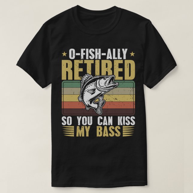 Camiseta Você Pode Beijar Minha Baixa De Pesca (Frente do Design)