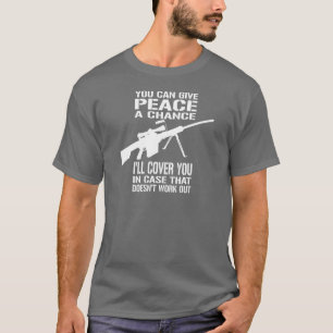 Camiseta Você pode dar a paz uma possibilidade…