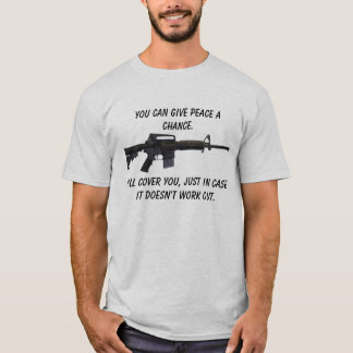 Camiseta VOCÊ pode dar a paz uma possibilidade…